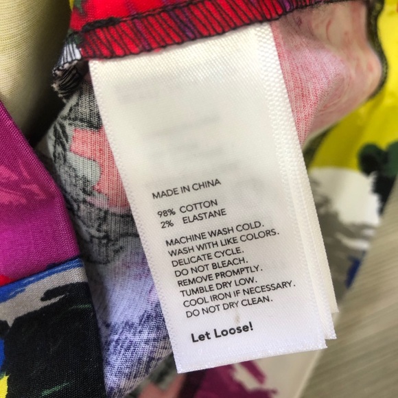 Kate Spade Saturday Color Splash Dress V Neck - Picture 7 of 7